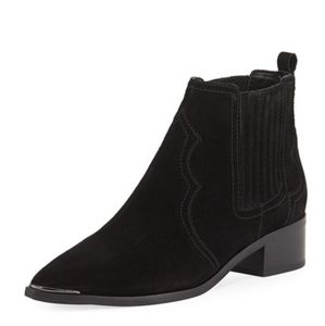Marc fisher black booties